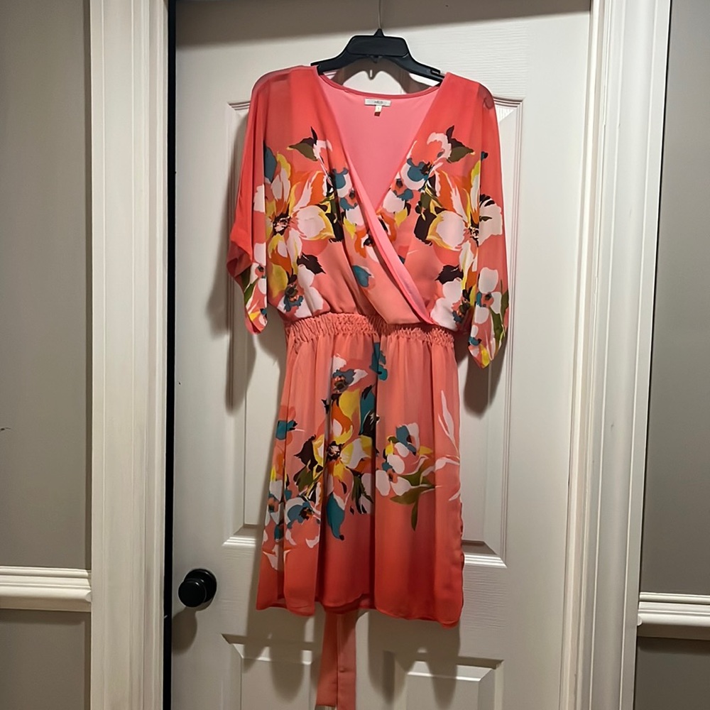 Halo dress, kimono style